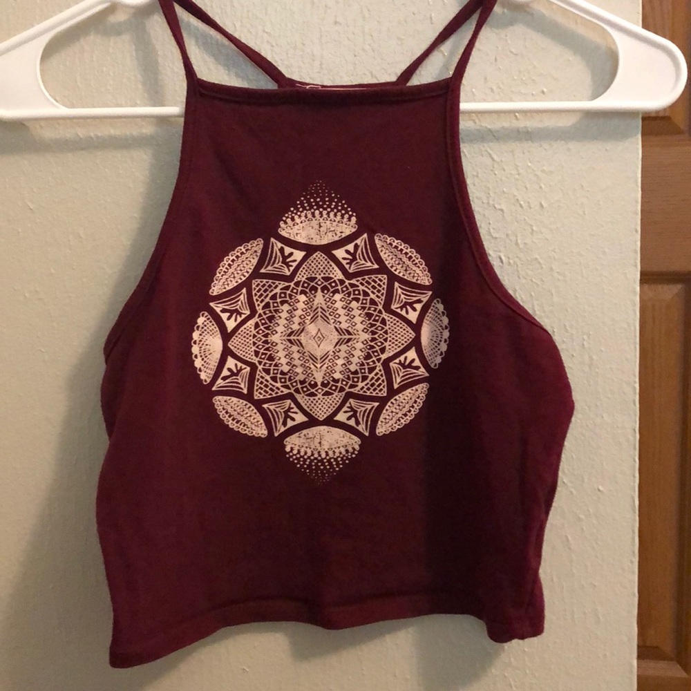 cropped tank top